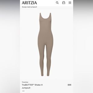 Aritzia TnAction TnaBUTTER™ Shake-It Jumpsuit